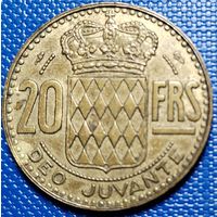 Монако 20 франков 1950 г.