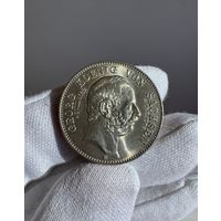 2 марки 1904 год Смерть Георга Саксонского. Редкие! Яркий штемпельный блеск! Красивейшее коллекционное состояние!