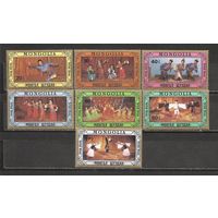 ФФ5 Монголия 1987 Национальные танцы