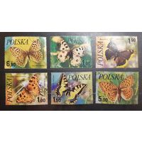 Польша. 1977 год. Фауна. Бабочки (1504)