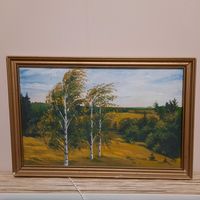 Николай Кузнецов, Осенний пейзаж, 1993г. 20*30см.