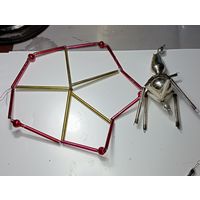 Ёлочная игрушка Стеклярус , СССР .