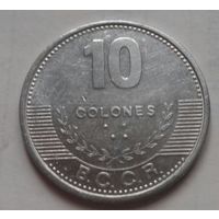 10 колон, Коста-Рика 2012 г.