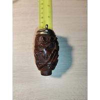 Деревянная часть, винтажной, курительной трубки.