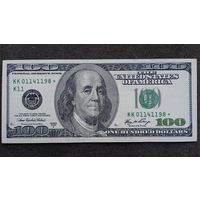 100 долларов 2006 г. (серии 2006 А со звездой)