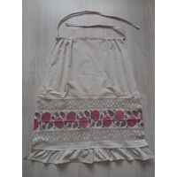 Фартук, передник старинный вышитый