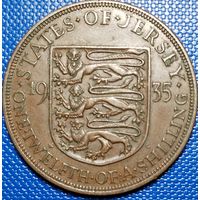 Джерси 1 /12 шиллинга 1935 г.