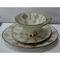Чайная тройка 60-70-е годы Германия. Фарфор.