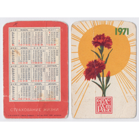 Календарь Госстрах Страхование жизни 1971