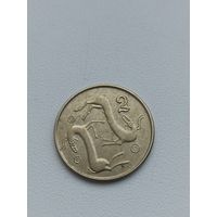 Кипр 2 цента 1991 год