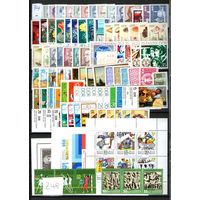 ГДР. ПОЛНЫЙ ГОДОВОЙ КОМПЛЕКТ 1974 года,без наклеек и следов от них!