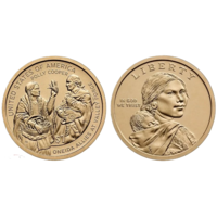 1 доллар 2026 год США (Сакагавея - Полли Купер) Новинка!!!