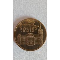 2 злотых 2006 Польша Древние города Бельско-Бяла