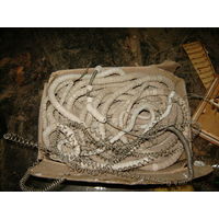 Нихромовая спираль для муфельной печи и провод-0.5мм-катушка 12кг.