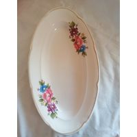 Блюдо овальное Конаково