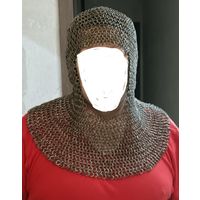 Капюшон рыцарский кольчужный