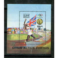 Гвинея-Бисау - 1984 - Победители Летних Олимпийских игр - [Mi. bl. 261] - 1 блок. MNH.  (Лот 78HU)-TG3P27