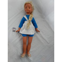 Большая кукла, девочка с косой. СССР