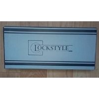 С 1 рубля!! Механизм дверной врезной (защолка)410B PVC CP  LOCKSTYLE (ЛОКСТАЙЛ), материал- сталь