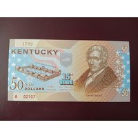 Штат Кентукки 50 долларов UNC