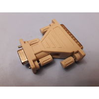 Переходник RS-232 COM 24 pin на COM 9 pin (DB25 Male to DB9 Female)