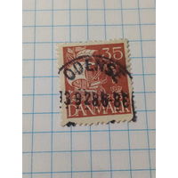 Марка Дания  1937