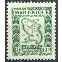 Мартиника 1947 ** марка из серии Французские колонии