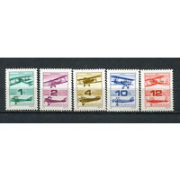 Венгрия - 1988 - Авиация - [Mi. 3984-3988] - полная серия - 5 марок. MNH.  (Лот 74HH)-T41P37