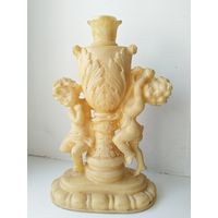 Подсвечник с ангелочками.