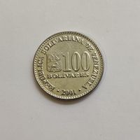 Венесуэла 100 боливаров 2001 г.