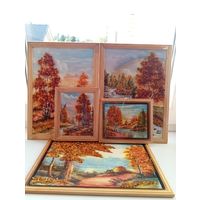 Янтарные картины