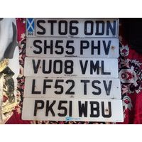 Автомобильные номера пластиковые