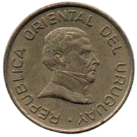 Восточная Республика Уругвай. 2 песо 1994