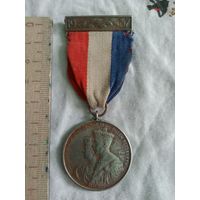 Медаль Великобритании 1937 год. Распродажа коллекции!