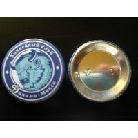 Два Значка - С Логотипом - Хоккейный Клуб - "Динамо" Минск - Одним Лотом.