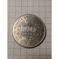100 франков Западная Африка 1975 год