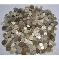 Монеты СССР. Вес 2 кг. После 1961 года