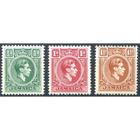 1938 Ямайка ** часть серии 3 марки, Британские колонии
