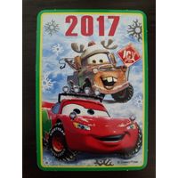 Календарик мультфильмы Тачки 2017г