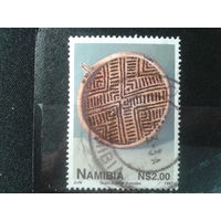 Намибия, 1997. Плетение корзин
