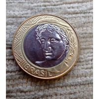 Werty71 Бразилия 1 реал 2003 Биметалл