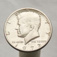 США 50 центов 1972 D