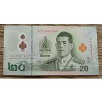Werty71 Таиланд 20 бат 2022 UNC банкнота