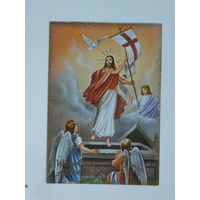 Пасхальная открытка Польша 1990 10х15 см