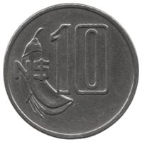 ВОСТОЧНАЯ  РЕСПУБЛИКА УРУГВАЙ. 10 НОВЫХ ПЕСО 1981. ФЛОРА