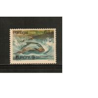 Португалия-1986(Мих.1690) , **  , Морская Фауна,  Рыбы (одиночка)