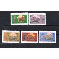 40 лет Победы Лаос 1985 год серия из 5 марок