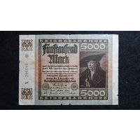 5000 марок 1922г. Берлин Pic#81c