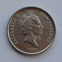 Новая Зеландия 5 центов. 1995 г.