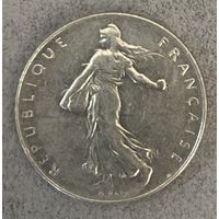 Монета 1 франк 1965 год. Франция. С рубля без МЦ.